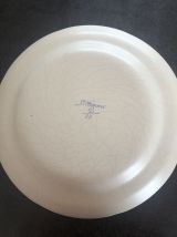 Ancienne assiette Saint Clément en faience