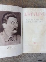 J.Staline - Les questions de léninisme 1947 