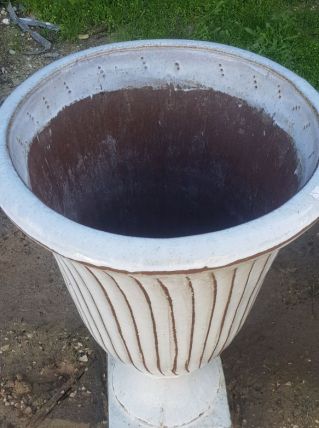 Paire de grands pots italiens céramique 