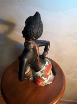 statuette platre 1950 a60 bon etat vue l age 