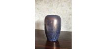Vase en faïence craquelée du designer Jacques Molin p