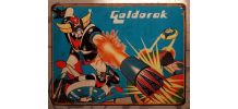 Plaque métal vintage Goldorak 