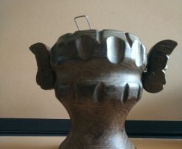 Bougeoirs rustiques 