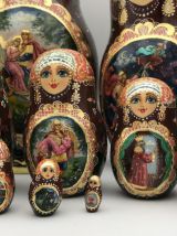 Poupées Russes  Matriochka 10 pièces 1985