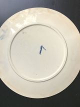 Assiette Vintage Lunéville K&amp;G 1880 23 cm 