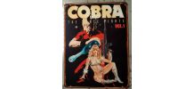 Plaque métal Cobra