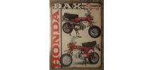 Plaque métal Honda Dax