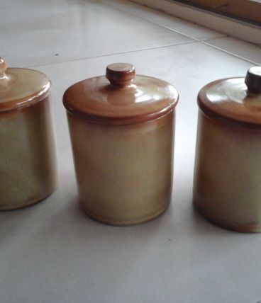 Pots en grès 