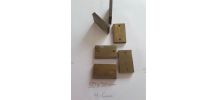 Lot de 6 calles en laiton 