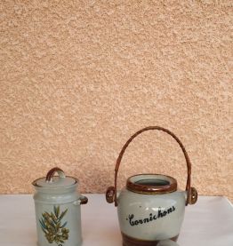 Lot de 2 pots