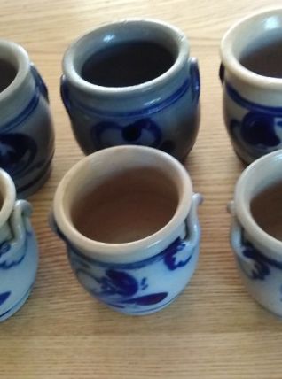 Pots en grès 