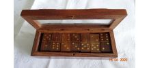 Jeu de dominos en ébène