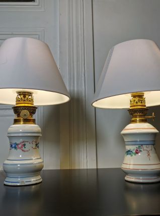 Lampe à poser en céramique ancienne