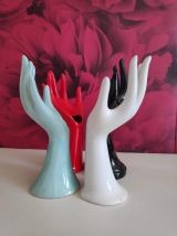soliflores blanc et turquoise