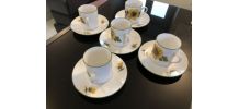 Tasse à café et soucoupe 