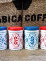 Lot de 6 boites de conservation Pernod 