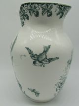 service de toilette broc cuvette Moulin des Loups Orchidée