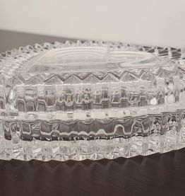 Boite coeur en cristal
