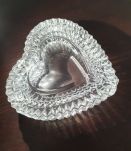 Boite coeur en cristal