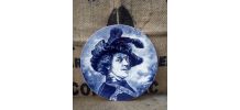 Jolie assiette décorative - Faïence de Delft