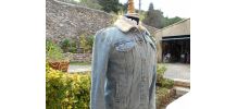BLOUSON JEAN LEVIS STRAUSS VINTAGE ANNEE 1950 T 36-38 BLEU 