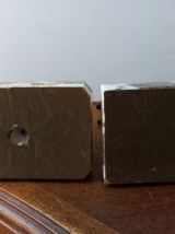 Paires de serre-livres anciens. 