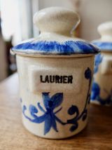 Lot 3 petits pots à épices