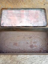Boite en tôle lithographiée Biscuits Brun - 1930
