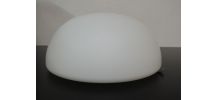Plafonnier en opaline mat