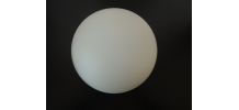 Plafonnier en opaline mat
