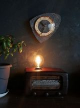 Lampe industrielle, lampe vintage - "Silence Radio"