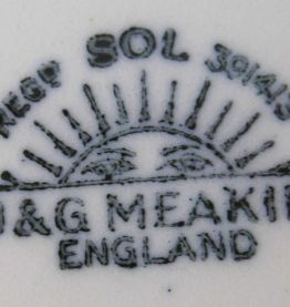 légumier ancien en faïence anglaise "J &amp; G MEAKIN" 