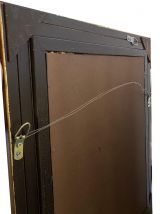 Miroir antique doré en bois
