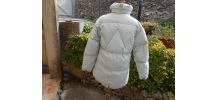 DOUDOUNE GECKO BLEU CIEL VINTAGE T L OU 40 MIXTE 