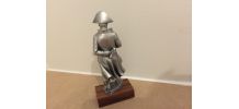 Statuette en étain "l'Empereur"