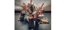 Sculpture art brut -recup