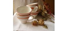 5 tasses ou bolées vintage