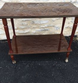 Table de télévision vintage