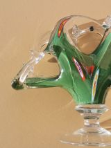 Porte serviette en verre soufflé Murano