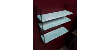 etagères  modulaires TOMADO en Metal, Bibliothèque ,plateaux