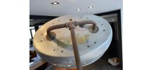 Lampe de carrossier vintage de la marque RG LEVALLOIS année 