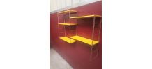 etagére  modulaires TOMADO en Metal, Bibliothèque  ,Étagère 