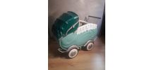 Landeau de poupée vintage 1940 a 50       ; h70x80x45 jouet 