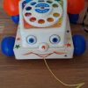 Jouet vintage téléphone fisher price 1961