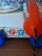 Jouet vintage téléphone fisher price 1961