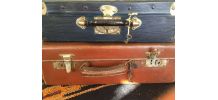 valises carton bouilli en lot