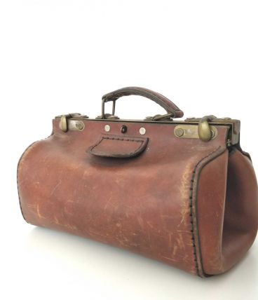 Sacoche valise de medecin début XXeme