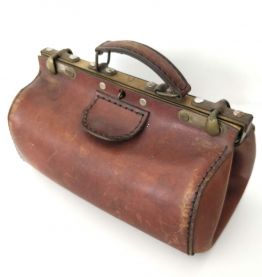 Sacoche valise de medecin début XXeme