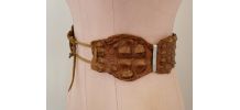 Ceinture en croco vintage 