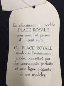 Pantalon BLEU MARINE marque Place Royale Taille 38